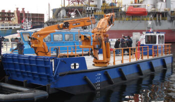 
									15M Twin Crane Motor Barge Full								
