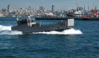 15M LANDING CRAFT LOYD OFFERS DIFFERENT TYPE OF MILITARY VESSELS ; PATROL BOAT , RESCUE BOAT, ANTI PIRACY BOAT , RIB , LANDING CRAFT . STANDARD DIMENSIONS FOR MILITARY BOATS; FROM LOA:7 METERS TO LOA:24 METERS. OUR STANDARD EQUIPMENTS; AS MAIN ENGINES MAN , CUMMINS , DOOSAN , CATERPILLAR , YANMAR , IVECO , SCANIA , VOLVO , BAUDOUIN , MITSUBISHI , MERCURY. AS GEAR BOX ; ZF , DONGI , TWINDISC .