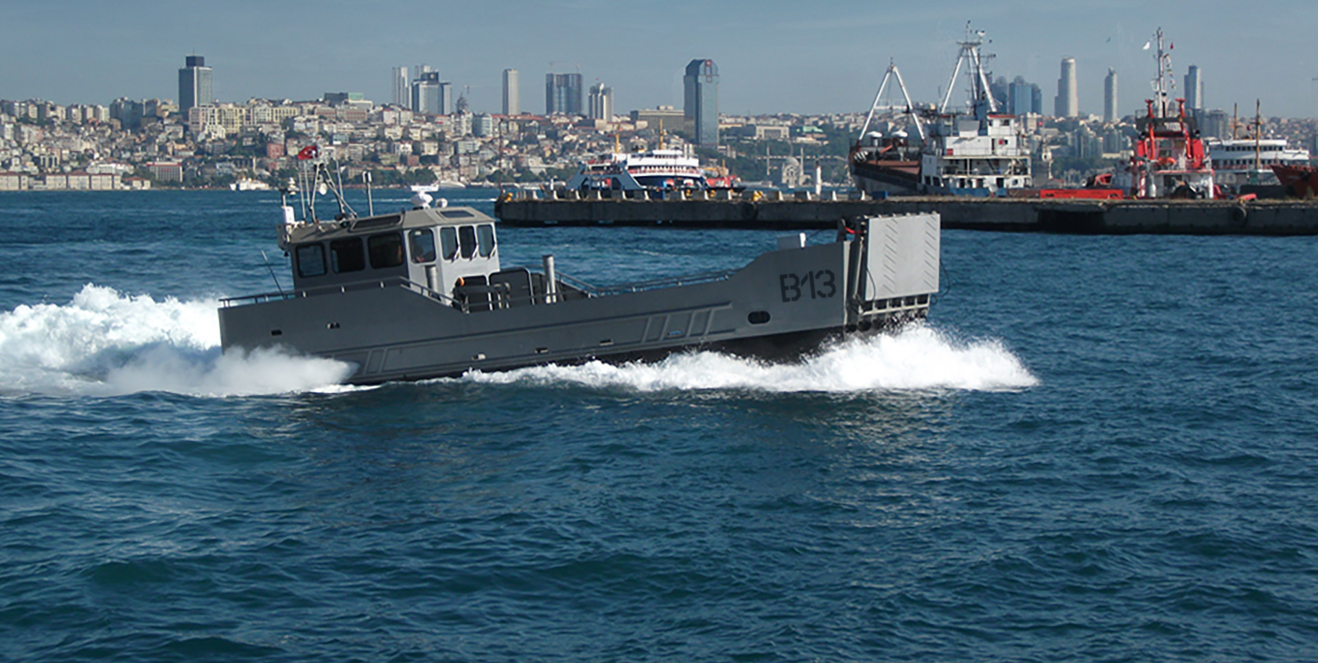 15M Landing Craft Loyd Offers Different Type Of Military Vessels ; Patrol Boat , Rescue Boat, Anti Piracy Boat , Rib , Landing Craft . Standard Dimensions For Military Boats; From Loa:7 Meters To Loa:24 Meters. Our Standard Equipments; As Main Engines Man , Cummins , Doosan , Caterpillar , Yanmar , Iveco , Scania , Volvo , Baudouin , Mitsubishi , Mercury. As Gear Box ; Zf , Dongi , Twindisc .
