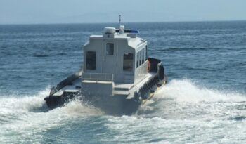
									12M HDPE POLICE BOAT full								