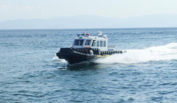 
									12M HDPE POLICE BOAT FULL								