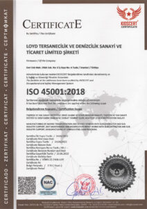 Certificate As Loyd Shipyard, We Are Committed To Perform Documentation Work And Improve Continuously So As To Meet The Requirements Of The Quality Management System Standard In Accordance With Our Vision And Mission.