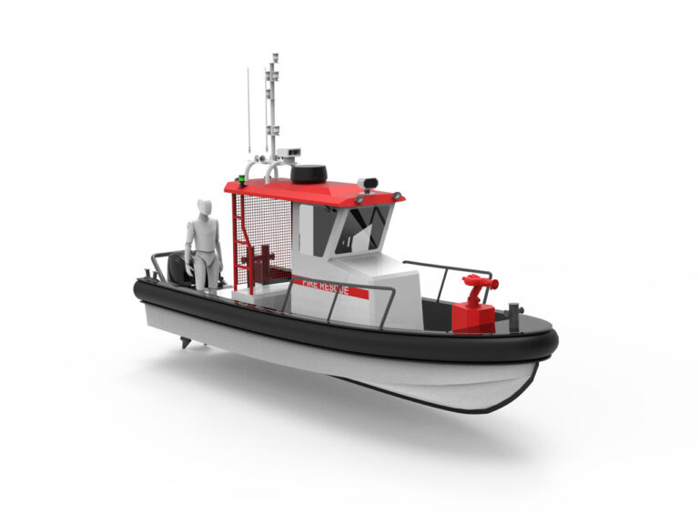 8M FIRE & RESCUE BOAT